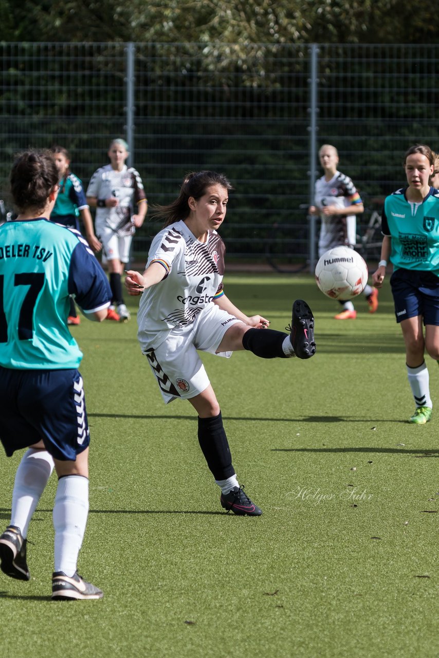 Bild 312 - B-Juniorinnen Wedel - St. Pauli : Ergebnis: 1:2